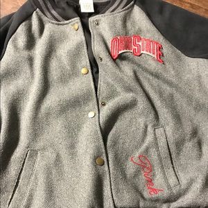 Victoria Secret Ohio State Varsity Jacket